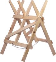 Stabiler Sägebock aus Massivholz