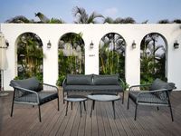 5tlg. Loungeset HGS67-DGR dunkelgrau