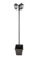 Solarlaterne mit 3 Lampen