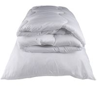 Premium Steppbettdecken Set mit Kopfkissen 135 x 200cm