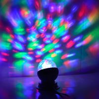 Rotierende LED Partyleuchte RGB