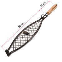 Grillkorb für große Fische