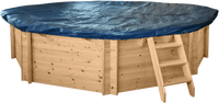Interline Holzpool Winter Abdeckpläne ø 3,55m  (8-Eckig)