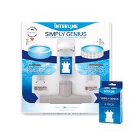 Poolpflege Clor-Set Simply Genius (Startpaket mit 4 x Nachfüllung)