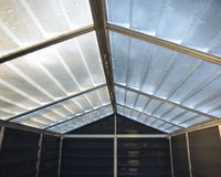 Gerätehaus Skylight  154x185cm M.Grey