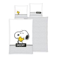 Peanuts Bettwäsche Größe 80x80 + 135x200 cm
