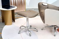Elektrischer Massagesessel mit Hocker, Heizfunktion und 2D Modus, ca. 110 x 68 x 110 cm - Braun
