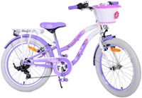 Lovely Kinderfahrrad - Mädchen - 20 Zoll - Lila - 6 Gänge