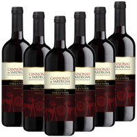 Cannonau di Sardegna DOC Dolianova Italien  trocken - 6er Karton