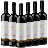 Bio-Merlot Sicilia DOC Colomba Bianca Italien  trocken - 6er Karton