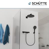 CAPRI Kopfbrause, Schwarz matt