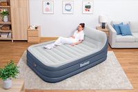 Bestway TriTech™ Gästebett Doppelluftbett SleekFlow™ mit Kopfteil integrierter Elektropumpe
