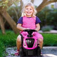 Rutschauto Traktor New Holland mit Anhänger, pink