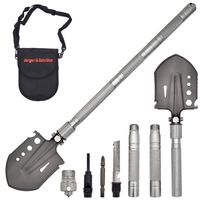 Klappspaten Outdoor Schaufel Multifunktionsspaten Klappbar Garten Wandern Camping
