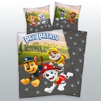 Paw Patrol Bettwäsche Größe 80x80 + 135x200 cm