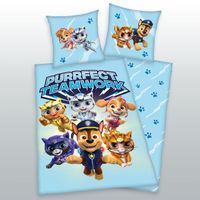 Paw Patrol Bettwäsche Größe 80x80 + 135x200 cm