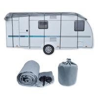 Lemodo Dachschutzplane für Wohnwagen, L 650 x 300 cm (LxB)