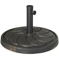 Sonnenschirmständer 18 kg Sonnenschirmfuß für Ø38/48 mm Schirmstange