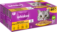 Portionsbeutel Multipack Mega Pack 1+ Geflügel Auswahl in Gelee 40 x 85g
