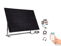 Sichtschutz SolarScreen ECOsurface 445Wp Solarmodul 7-stufig verstellbar, Balkonkraftwerk