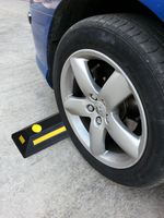  Garagenstopper 2er-Set, mit Reflexstreifen