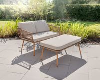 6tlg. Liegesofa "Marena" inkl. Hocker