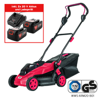 Akku Rasenmäher Brushless, 3 in 1, 20V
