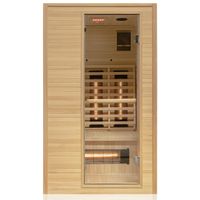 Infrarotkabine CALGARY 115x105 cm, 5 Vollspektrumstrahler, 1-2 Personen