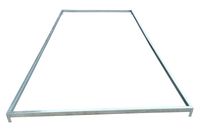 Stahlfundament für Gewächshäuser, ca. 380 x 190 x 12 cm