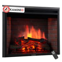 KAMINIO Elektrokamin LUCA - Elektrischer Einbaukamin - 30 Zoll