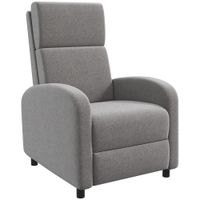 Relaxsessel Einzelsofa Liege 160° neigbarer Fernsehsessel für Wohnzimmer