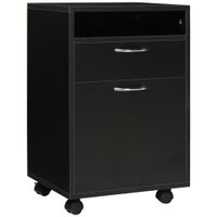 Rollcontainer Aktenschrank Bürocontainer mit Schublade Büroschrank