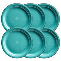 Teller flach 27 cm, 6-er Set, LAGUNA