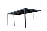 Bioklimatische Wandpergola, ca. 300 x 600 x 225 cm - Anthrazit 