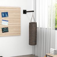 SPORTNOW Boxsack Wandhalterung Boxsack Ständer Einstellbare Boxsack Halterung