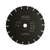 Diamant-Trennscheibe Ø230 mm, Trockenscheibe und feine Welle