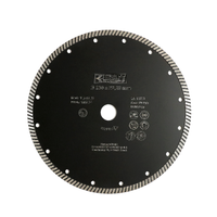 Diamant-Trennscheibe Ø230 mm, Turbo-Scheibe und feine Welle