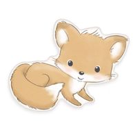 Fuchs Konturenkissen Größe 36x27,5 cm