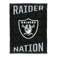 NFL Raiders Wellsoft-Decke Größe 150x200 cm