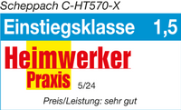 Akku-Heckenschere C-HT570-X Set S2 inklusive 2 Akkus