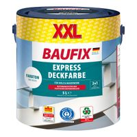 XXL Express Deckfarbe, ca. 5 Liter, Cremeweiß