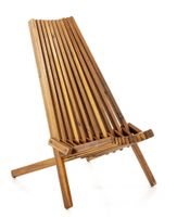 Holzliegestuhl klappbar aus Akazie, ca. 56 x 74 x 85 cm