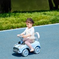 AIYAPLAY Kinder Rutschauto, Kinderfahrzeug mit Lenkrad Hupe Kippschutz