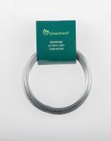 14tlg. Bindedrähte  Metallfarben / Dunkelgrün