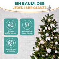 Gartenpirat Tannenbaum 210 cm BonTree Tanne Weihnachtsbaum PE/PVC-Mix