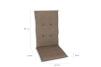 Sessel-Auflage 4er Set