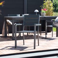 HOME DELUXE Gartenstuhl MADERA - 7 Stühle