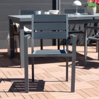 HOME DELUXE Gartenstuhl MADERA - 7 Stühle