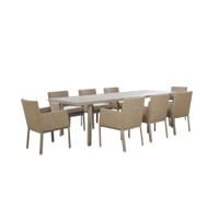 HOME DELUXE Gartensitzgruppe CATALUNYA – Beige