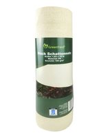 Schattierungsnetz Sonnensegel mit UV-Schutz und luftdurchlässigem PE-Gewebe, ca. 1,83 x 10 m – Grün